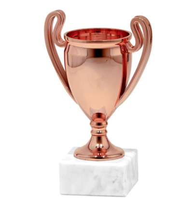 9576/C puchar brązowy - brown 16cm /6/