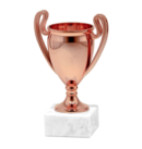 9576/C puchar brązowy - brown 16cm /6/