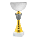 26256/B puchar 28cm - CRYSTAL silver /cz.14/