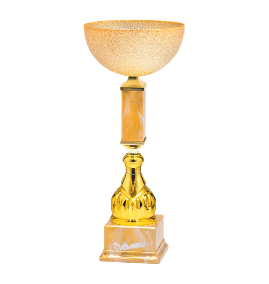 26250/A puchar 42cm - CRYSTAL gold/cz.18/