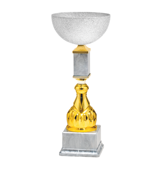 26250/B puchar 38cm -  CRYSTAL silver/cz.16/