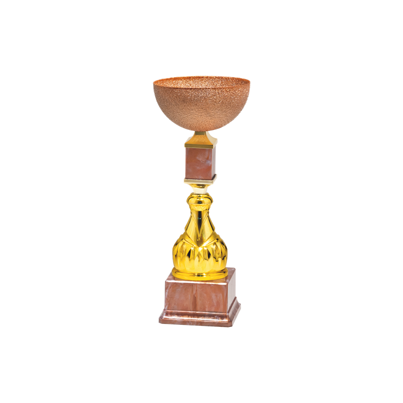 26250/C puchar 36cm - CRYSTAL bronze/cz.14/
