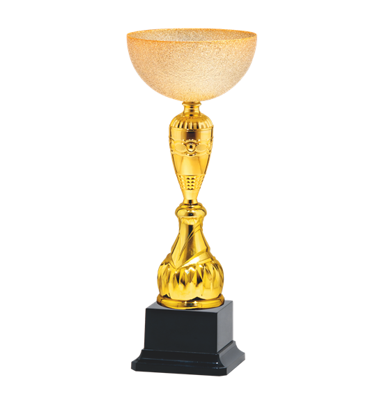 26252/A puchar 47cm - CRYSTAL gold /cz.18/