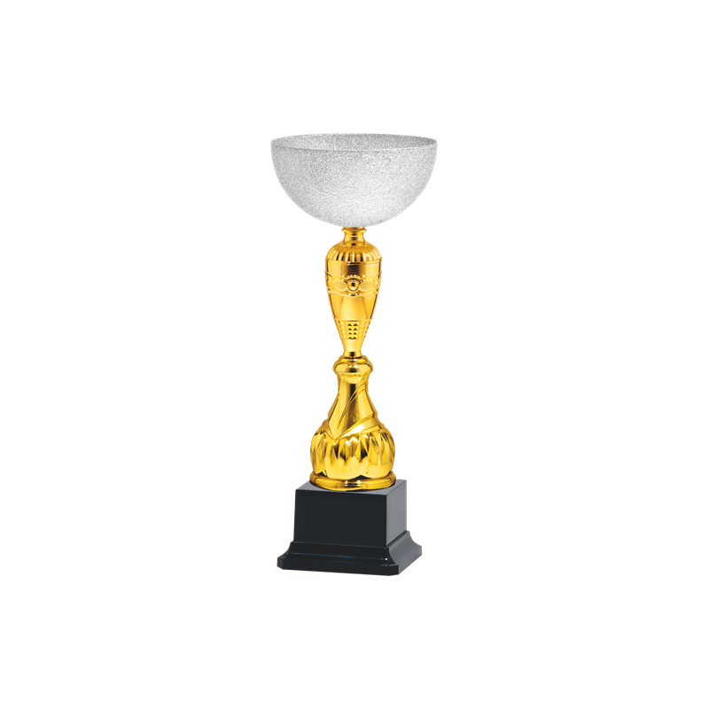 26252/B puchar 44cm - CRYSTAL silver /cz.16/