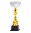 26252/B puchar 44cm - CRYSTAL silver /cz.16/