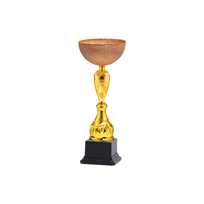 26252/C puchar 41cm - CRYSTAL bronze /cz.14/
