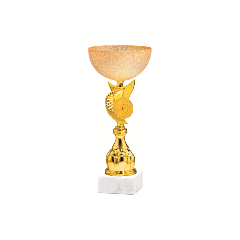 26254/A puchar 32cm - CRYSTAL gold /cz.14/