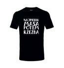 koszulka uniwersalna z napisem