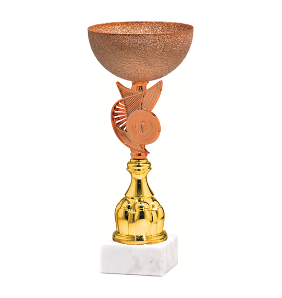 26254/C puchar 32cm - CRYSTAL bronze /cz.14/