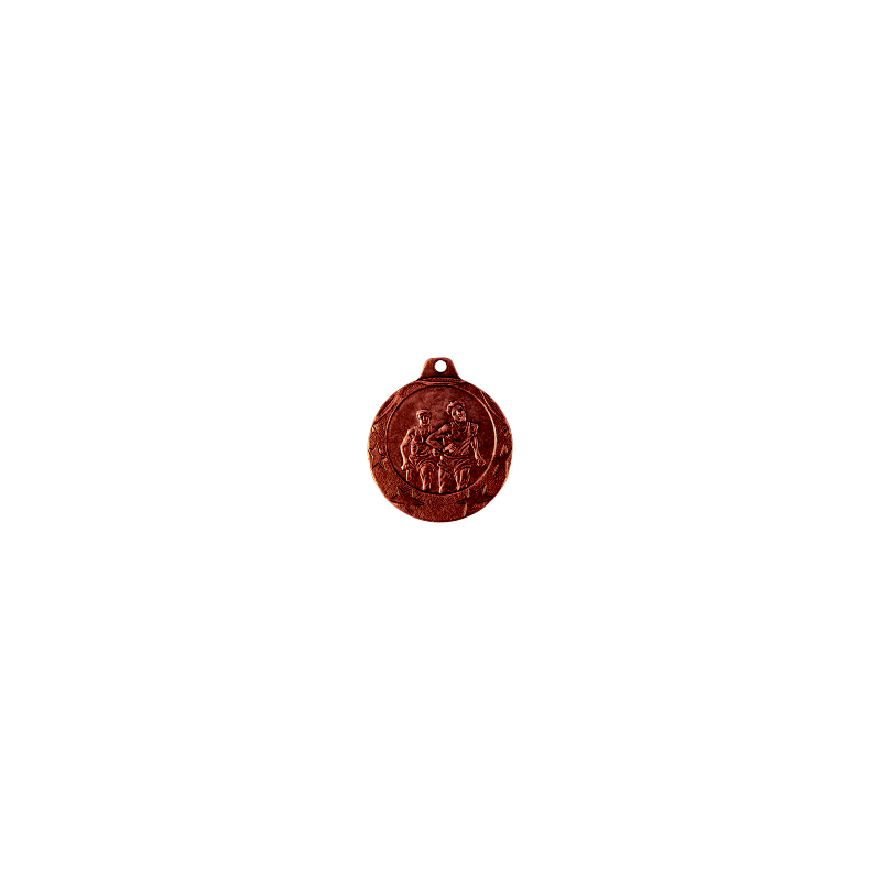 IL104 Medal 40mm brąz bieg