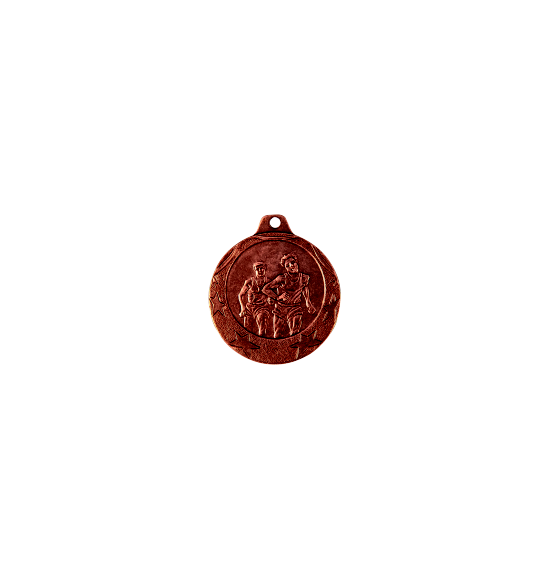 IL104 Medal 40mm brąz bieg