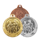 IL104 Medal 40mm złoto bieg