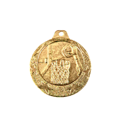 IL177/Z medal 40mm koszykówka złoto