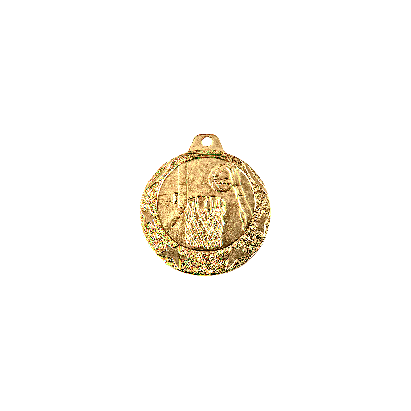 IL177/Z medal 40mm koszykówka złoto