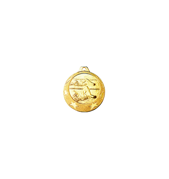 IL178 Medal 40mm złoto pływanie