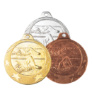 IL178 Medal 40mm złoto pływanie