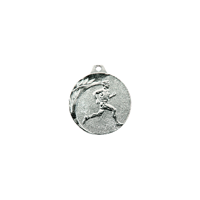 NP04/S medal srebro 40mm - bieg