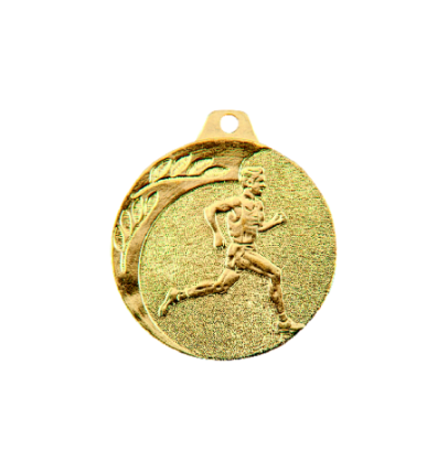 NP04/G medal złoto 40mm - bieg