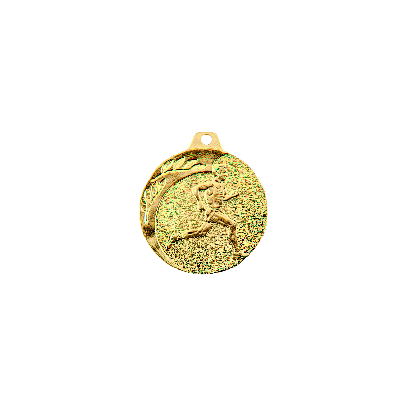 NP04/G medal złoto 40mm - bieg
