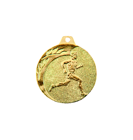 NP04/G medal złoto 40mm - bieg