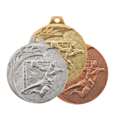 NP07/B medal brąz 40mm - piłka ręczna NEW