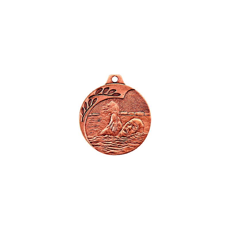 NP10/B medal brąz 40mm - pływanie NEW