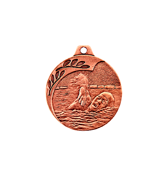 NP10/B medal brąz 40mm - pływanie NEW
