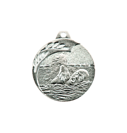 NP10/S medal srebro 40mm - pływanie NEW