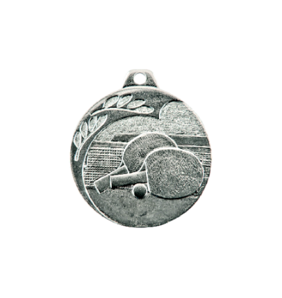 NP14/S medal srebro 40mm - tenis stołowy NEW