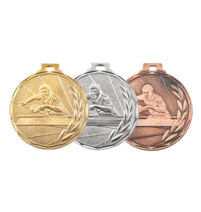 E7 Tenis stołowy medal srebro 50mm
