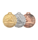 E7 Tenis stołowy medal srebro 50mm