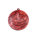 K10/50mm medal plywanie brąz