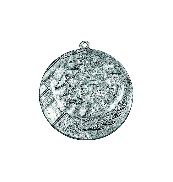 K12/50mm medal LA srebro