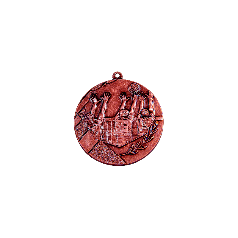 K6 medal brąz 50mm - siatkówka NEW