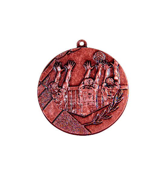 K6 medal brąz 50mm - siatkówka NEW