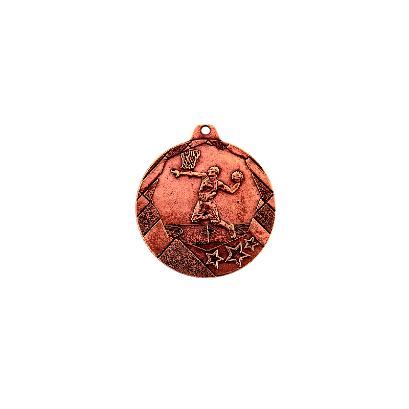 OT2/B medal brąz 50mm - koszykówka NEW