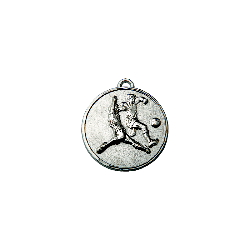 Z197 medal 50mm srebro piłka nożna