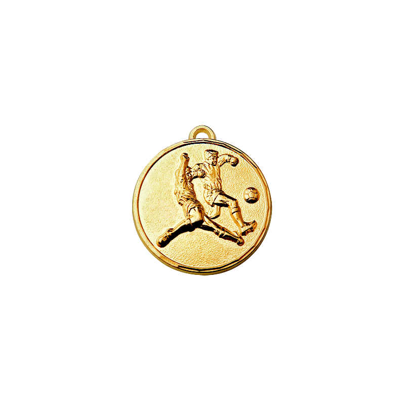 Z197 medal 50mm złoto piłka nożna