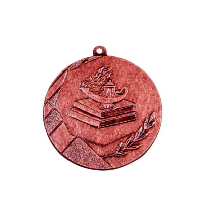 K16/50mm medal kaganek wiedzy brąz
