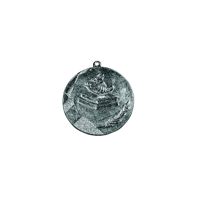 K16/50mm medal kaganek wiedzy srebro
