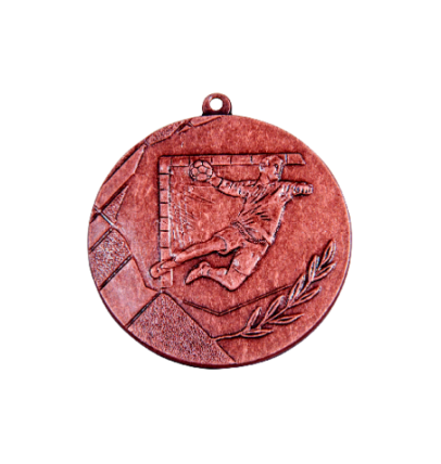 K8/50mm medal piłka ręczna brąz NEW