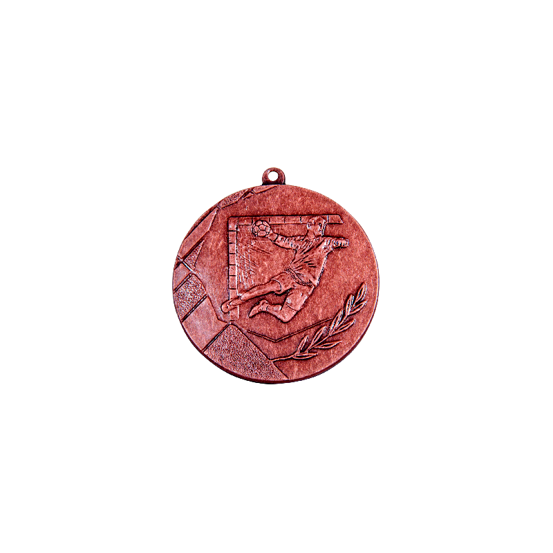 K8/50mm medal piłka ręczna brąz NEW