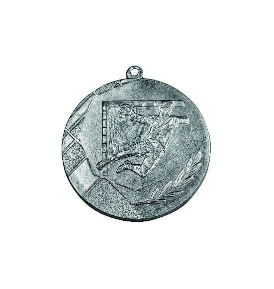 K8/50mm medal piłka ręczna srebro NEW