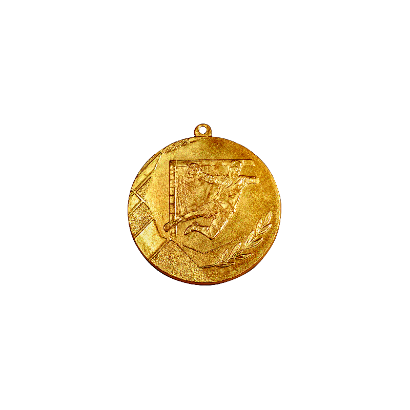 K8/50mm medal piłka ręczna złoto NEW
