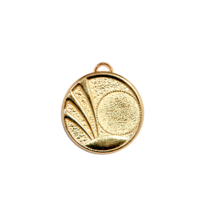 Z388/50mm medal zloto