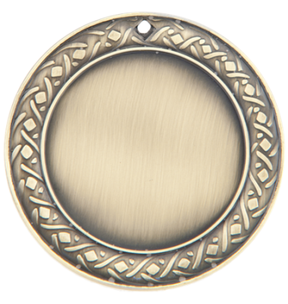 D9D Medal 70mm złoto antyczne