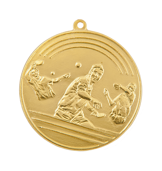 M18/50/Z medal złoto tenis stołowy