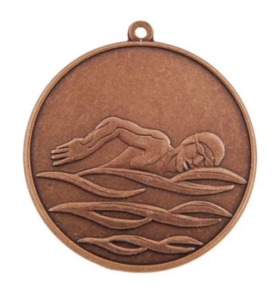 M21/50/B medal brąz pływanie