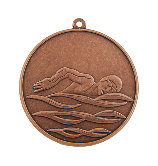 M21/50/B medal brąz pływanie