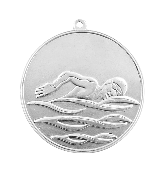 M21/50/S medal srebro pływanie